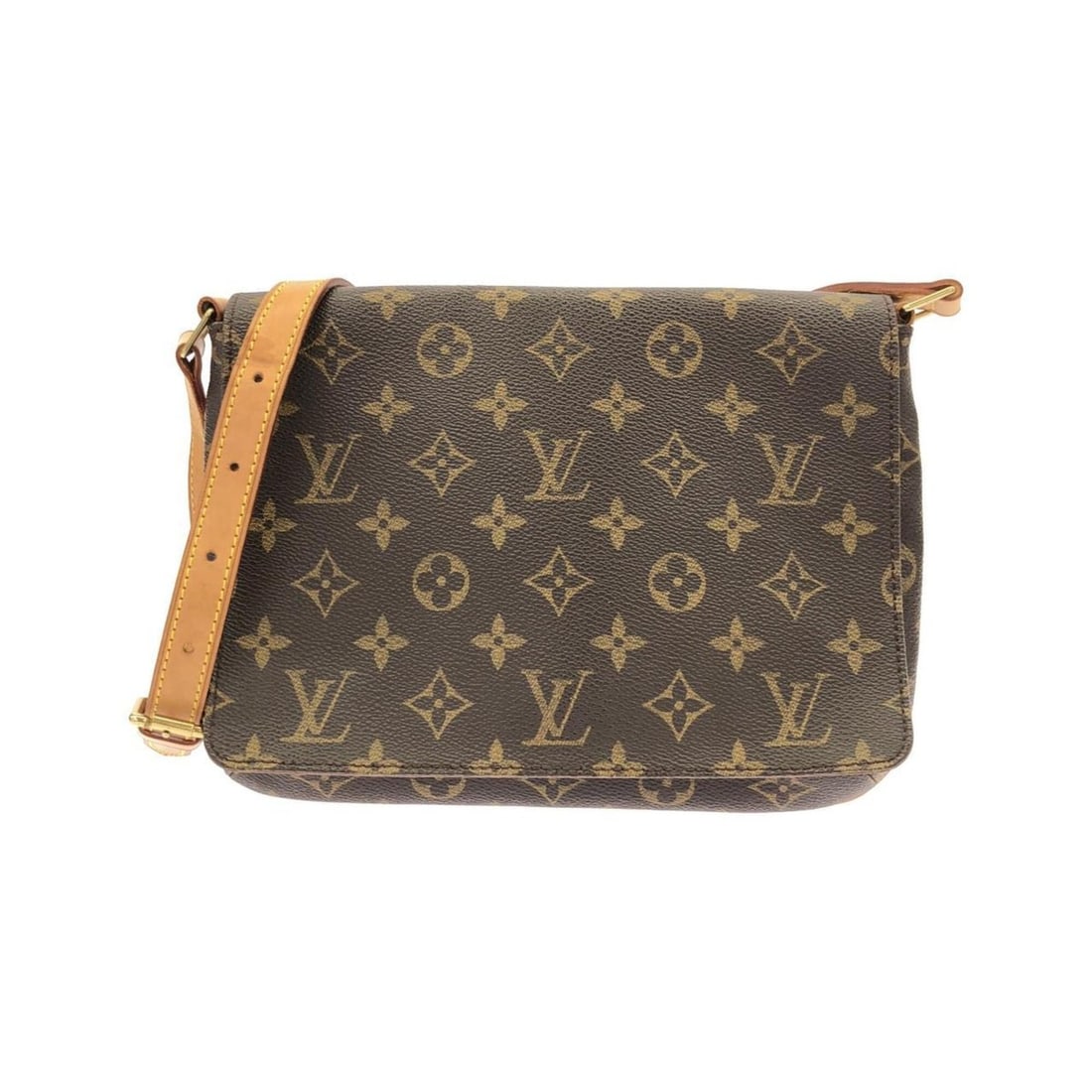 Louis Vuitton Monogram Musette Tango M51257 Shoulder Bag: --- Catalog ---Category: SizeSize (HxWxD): 21cm x 27cm x 4cm / 8.26'' x 10.62'' x 1.57''Category: DesignType: Shoulder bagColor: BrownGender: Women,MenMaterial: Coated canvas Category: GeneralMPN: M51