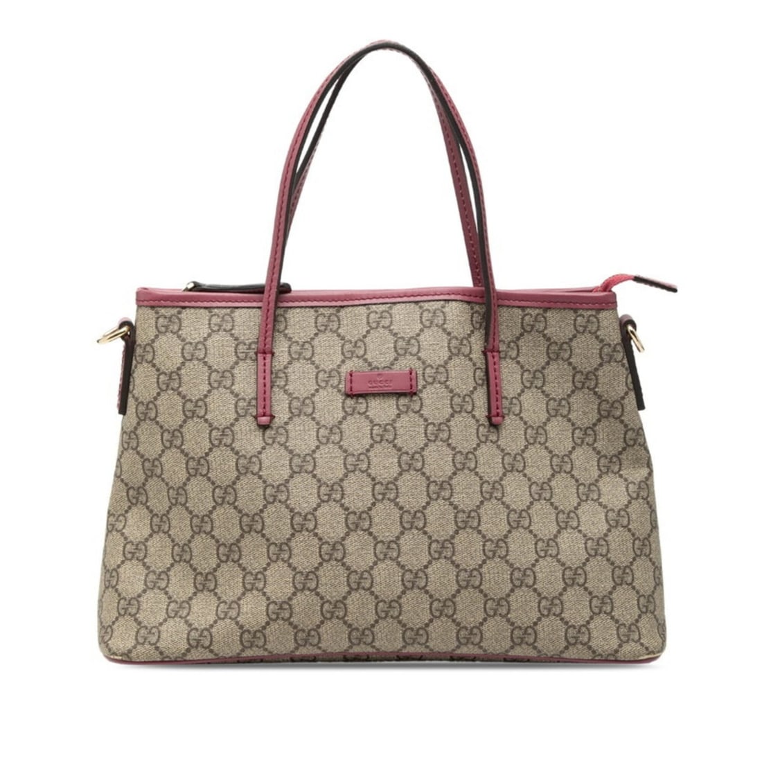Gucci GG Supreme Tote Bag 353440 Beige Pink Leather Women's GUCCI: --- Catalog ---Category: SizeSize (HxWxD): 20cm x 31cm x 11.5cm / 7.87'' x 12.2'' x 4.52''Category: DesignType: Tote bagColor: Beige pinkGender: WomenMaterial: GG Supreme Category: GeneralMPN: 353440B