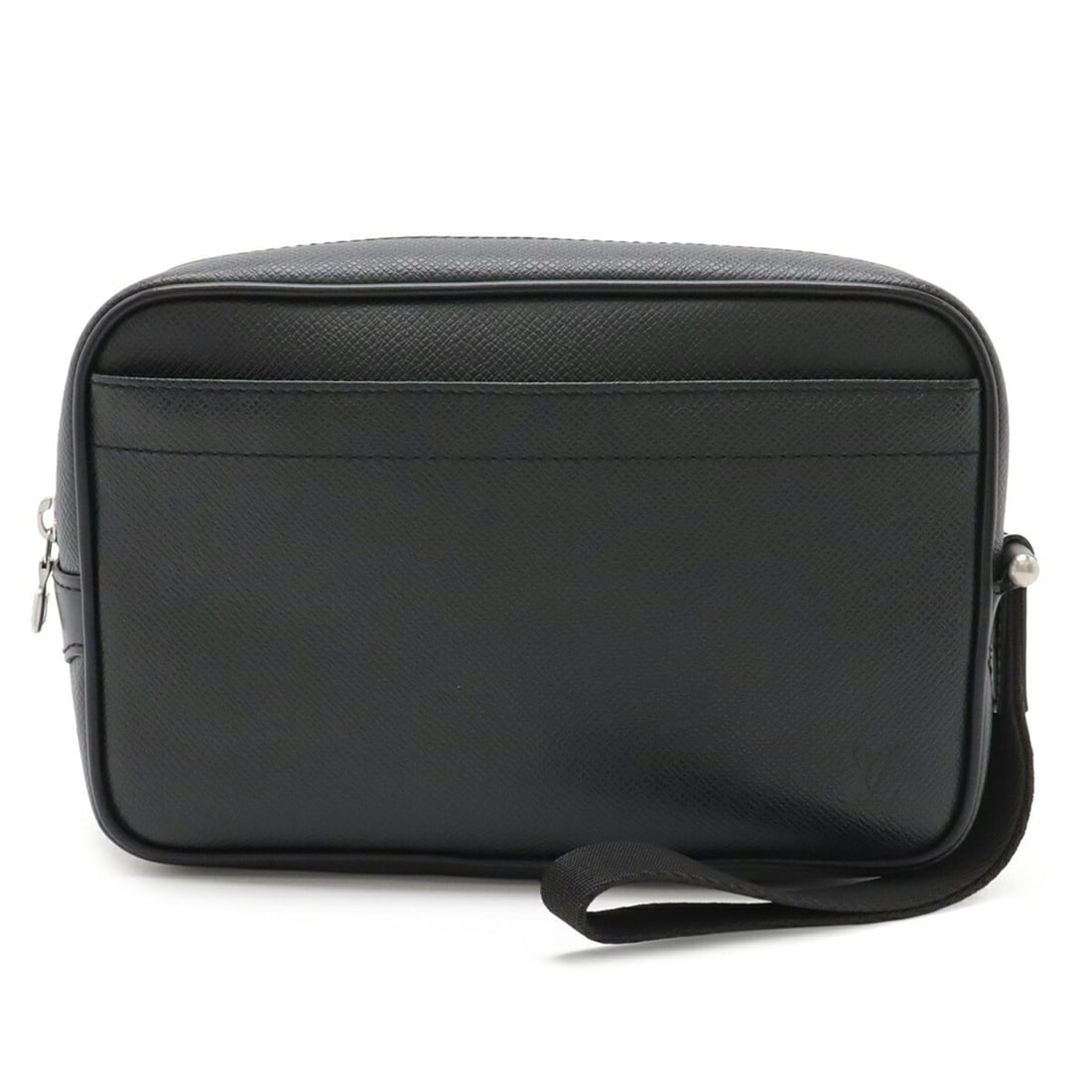 LOUIS VUITTON Taiga Kalga Second Bag Clutch Handbag Leather Ardoise Black M30812: --- Catalog ---Category: SizeSize (HxWxD): 14.5cm x 21.5cm x 7cm / 5.7'' x 8.46'' x 2.75''Category: DesignType: Clutch bag, HandbagColor: BlackGender: WomenMaterial: Taiga leather , Leather Category: 