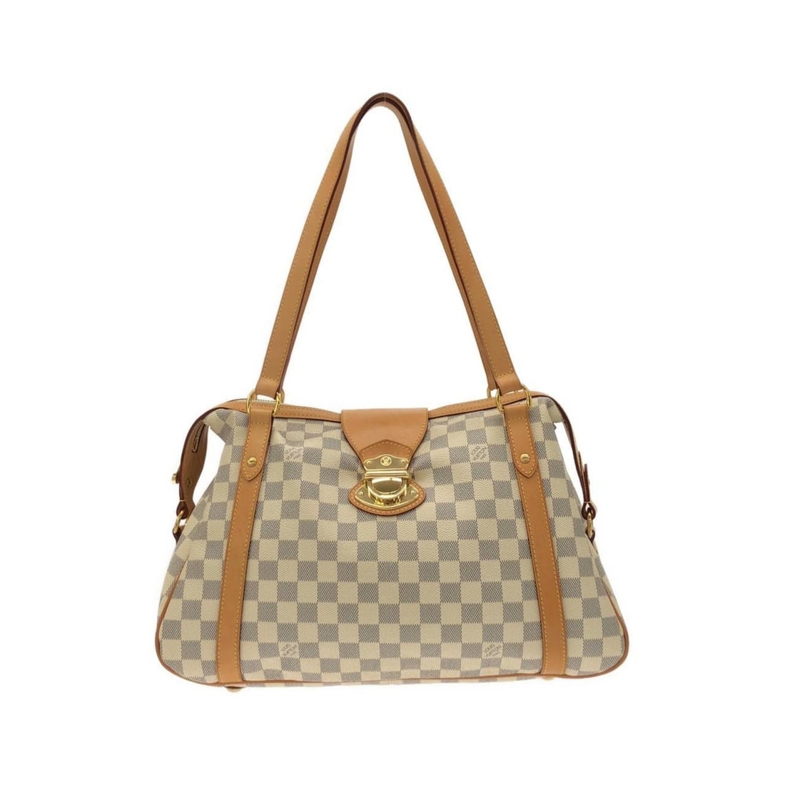 Louis Vuitton Damier Azur Streza PM N42220 Shoulder Bag: --- Catalog ---Category: SizeSize (HxWxD): 25.5cm x 39cm x 14cm / 10.03'' x 15.35'' x 5.51''Category: DesignType: Shoulder bagColor: Azur, WhiteGender: Women,MenMaterial: Coated canvas Category: Gener