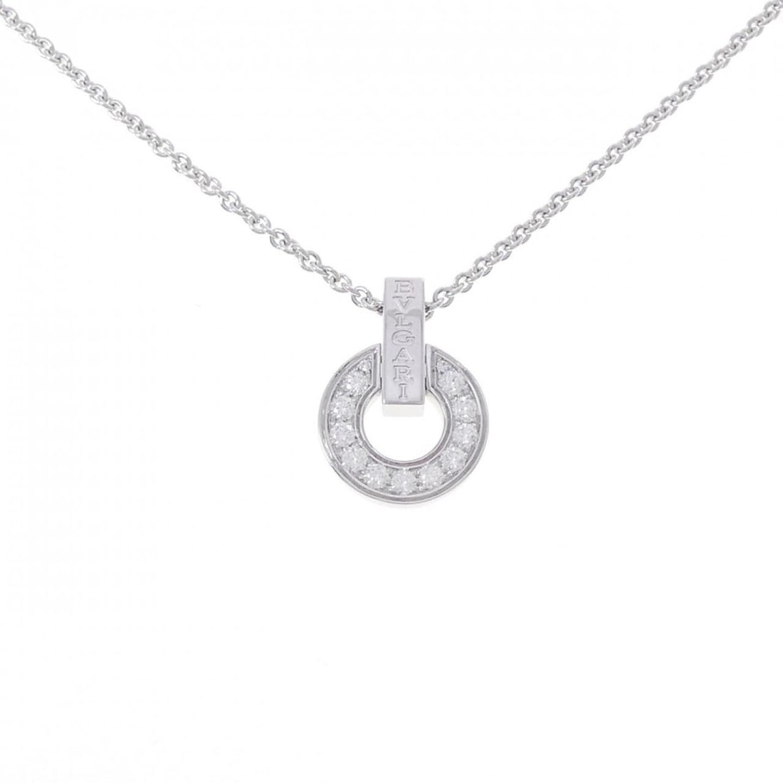 Bvlgari Necklace: --- Catalog ---Category: SizeWidth: 1.8mm / 0.07''Weight: 11.5g / 0.4oz.Pendant Size: 19.7mm x 14.1mm / 0.77'' x 0.55''Neck Circumference: 42 cm - 44 cm / 16.53'' - 17.32''Category: DesignStone: Diamo
