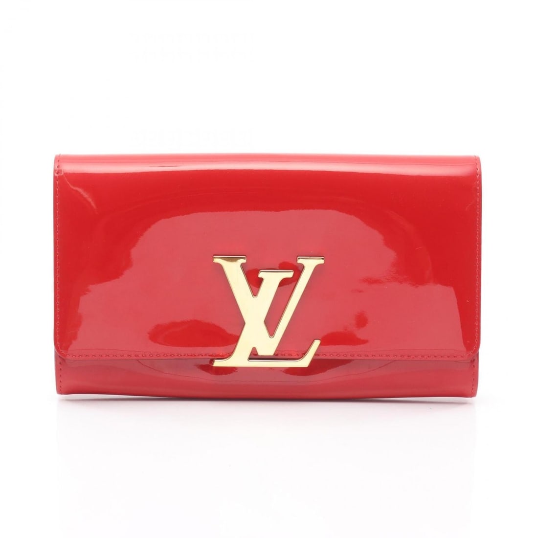 Louis Vuitton Pochette Louise EW NM Second Bag Clutch Handbag Patent Leather Women's Red: --- Catalog ---Category: SizeSize (HxWxD): 14.5cm x 25cm x 3cm / 5.7'' x 9.84'' x 1.18''Category: DesignType: Clutch bag, PochetteColor: Red colorGender: WomenMaterial: Patent leather Category: Genera