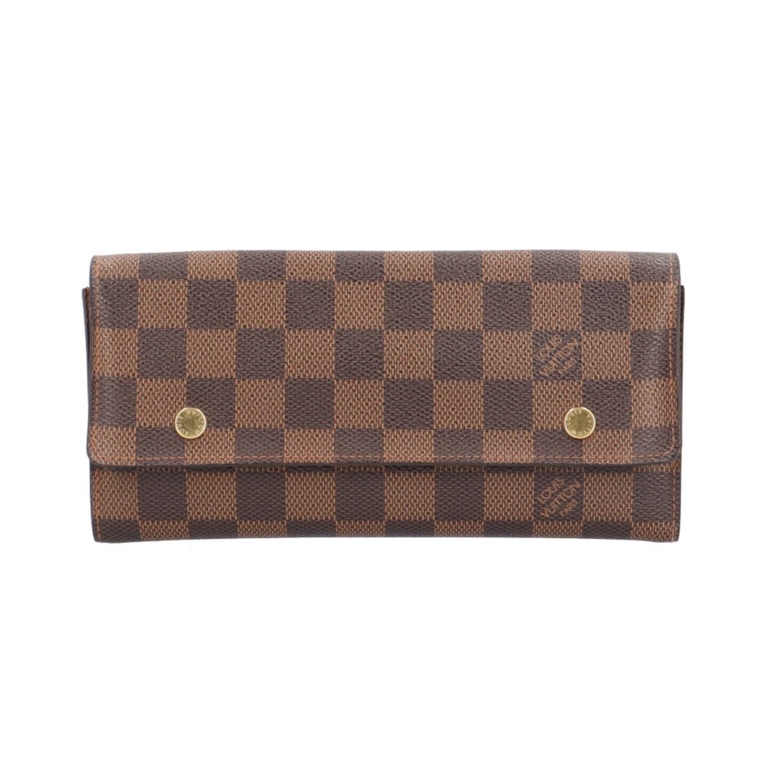 Louis Vuitton Portefeuille Long Modulable Damier Wallet, Canvas N63093, Men's LOUIS VUITTON: --- Catalog ---Category: SizeWeight: 245g / 8.64oz.Size (HxWxD): 10cm x 19cm x 2.5cm / 3.93'' x 7.48'' x 0.98''Category: DesignType: Long wallet (bi-fold)Color: BrownGender: MenHandmade: YesMaterial: 