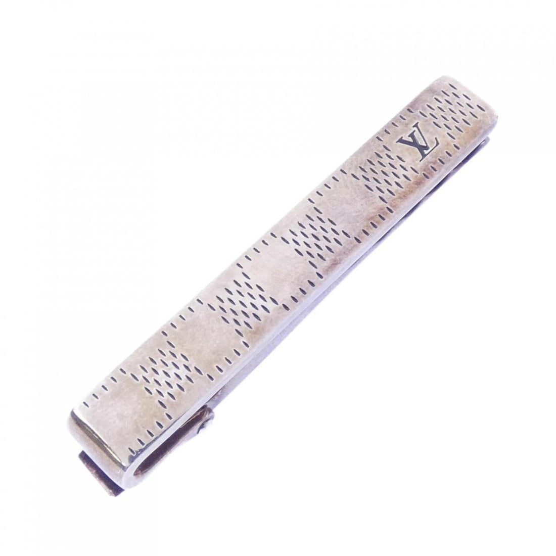 Louis Vuitton Tie Pin LV Suit M02424 TIE PIN: --- Catalog ---Category: SizeSize (HxWxD): 1cm x 5.5cm / 0.39'' x 2.16''Category: DesignColor: GoldGender: MenCategory: GeneralMPN: M02424Brand: Louis Vuitton--- Item List ---Section: ConditionRanking