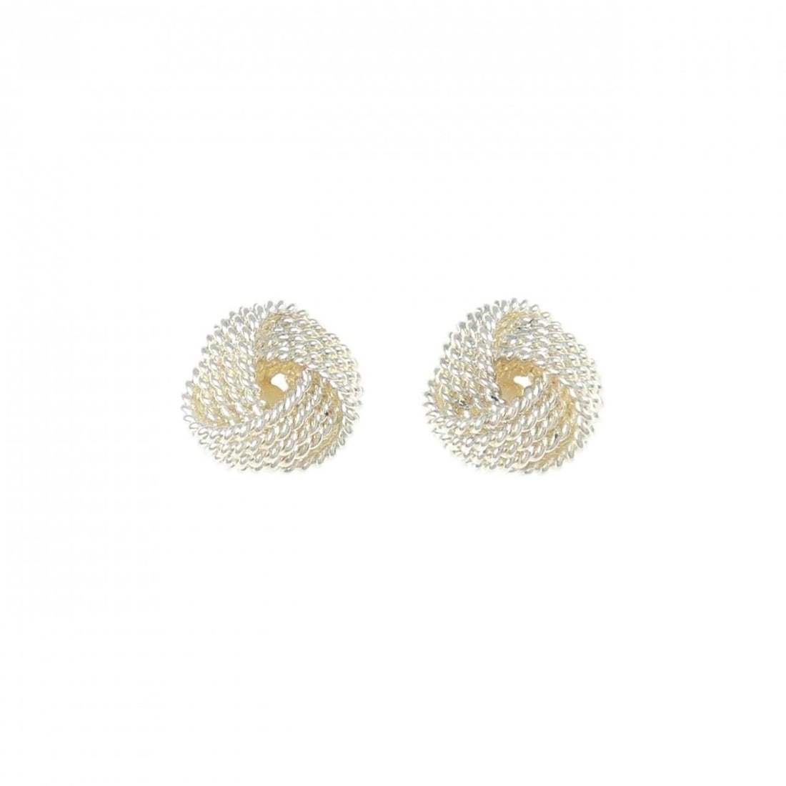Tiffany Twist Knot Earrings: --- Catalog ---Category: SizeSize (HxWxD): 9.10mm x 9.10mm / 0.36'' x 0.36''Category: DesignColor: WhiteGender: WomenMaterial: Silver 925Category: GeneralBrand: Tiffany--- Item List ---Section: Condit
