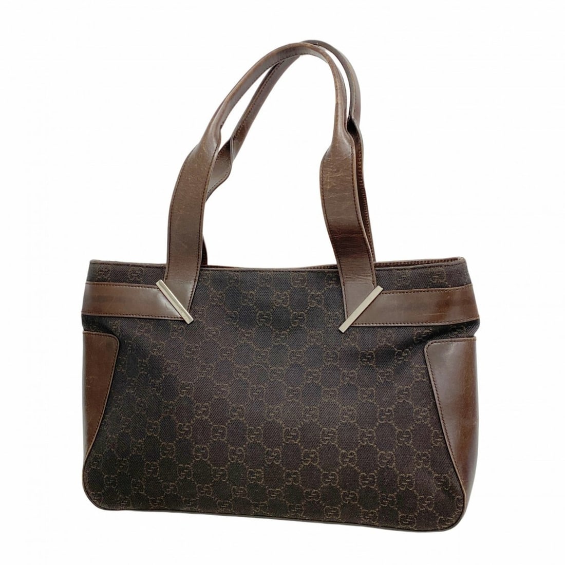 Gucci handbag 73983 denim brown women's P2726896: --- Catalog ---Category: SizeSize (HxWxD): 22cm x 32cm x 7cm / 8.66'' x 12.59'' x 2.75''Category: DesignType: HandbagColor: BrownGender: WomenMaterial: Denim Hardware Color: SilverCategory: GeneralMPN
