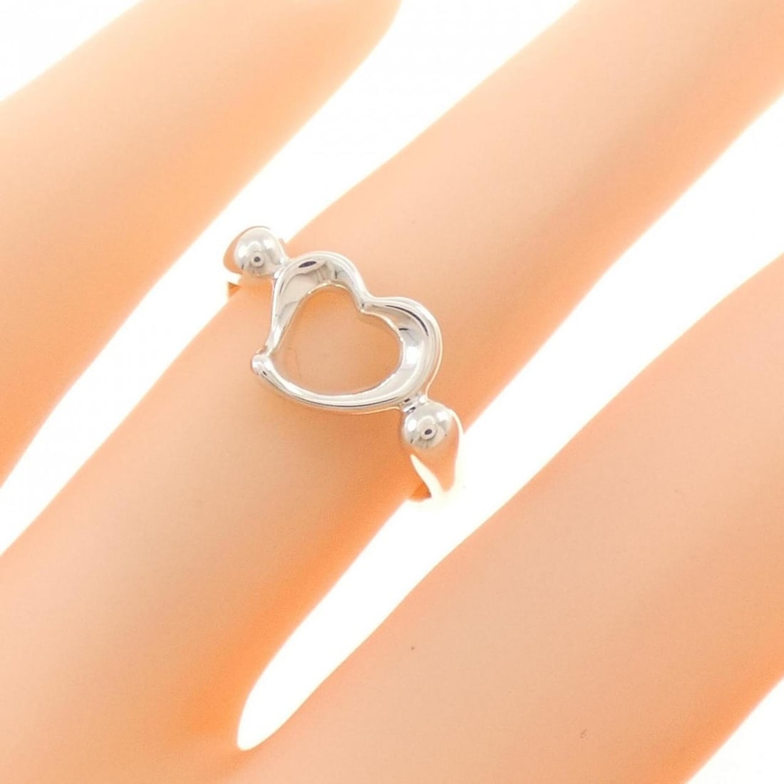 Tiffany Open Heart Ring - 5