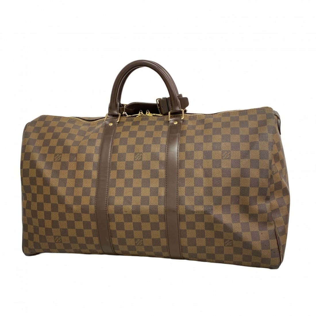 Louis Vuitton Bags - Boston Damier Keepall 50 N41427 Ebene Men's & Women's: --- Catalog ---Category: SizeSize (HxWxD): 30cm x 51.5cm x 22.5cm / 11.81'' x 20.27'' x 8.85''Category: DesignType: Boston bagColor: EbeneGender: Men,WomenCategory: GeneralMPN: N41427Brand: Louis Vuit