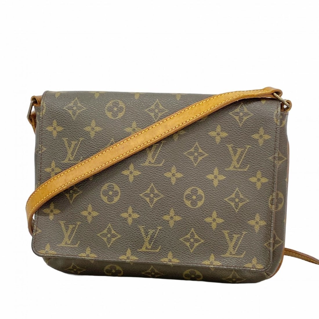 Louis Vuitton Monogram Musette Tango Long Strap Shoulder Bag M51388 Brown Women's: --- Catalog ---Category: SizeSize (HxWxD): 20cm x 25cm x 3cm / 7.87'' x 9.84'' x 1.18''Category: DesignType: Shoulder bagColor: BrownGender: WomenCategory: GeneralMPN: M51388Brand: Louis Vuitton--- It