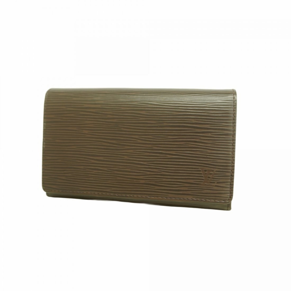Louis Vuitton Epi Portemonnaie Bietrezor Wallet M6350D Mocha Women's (1 of 8)