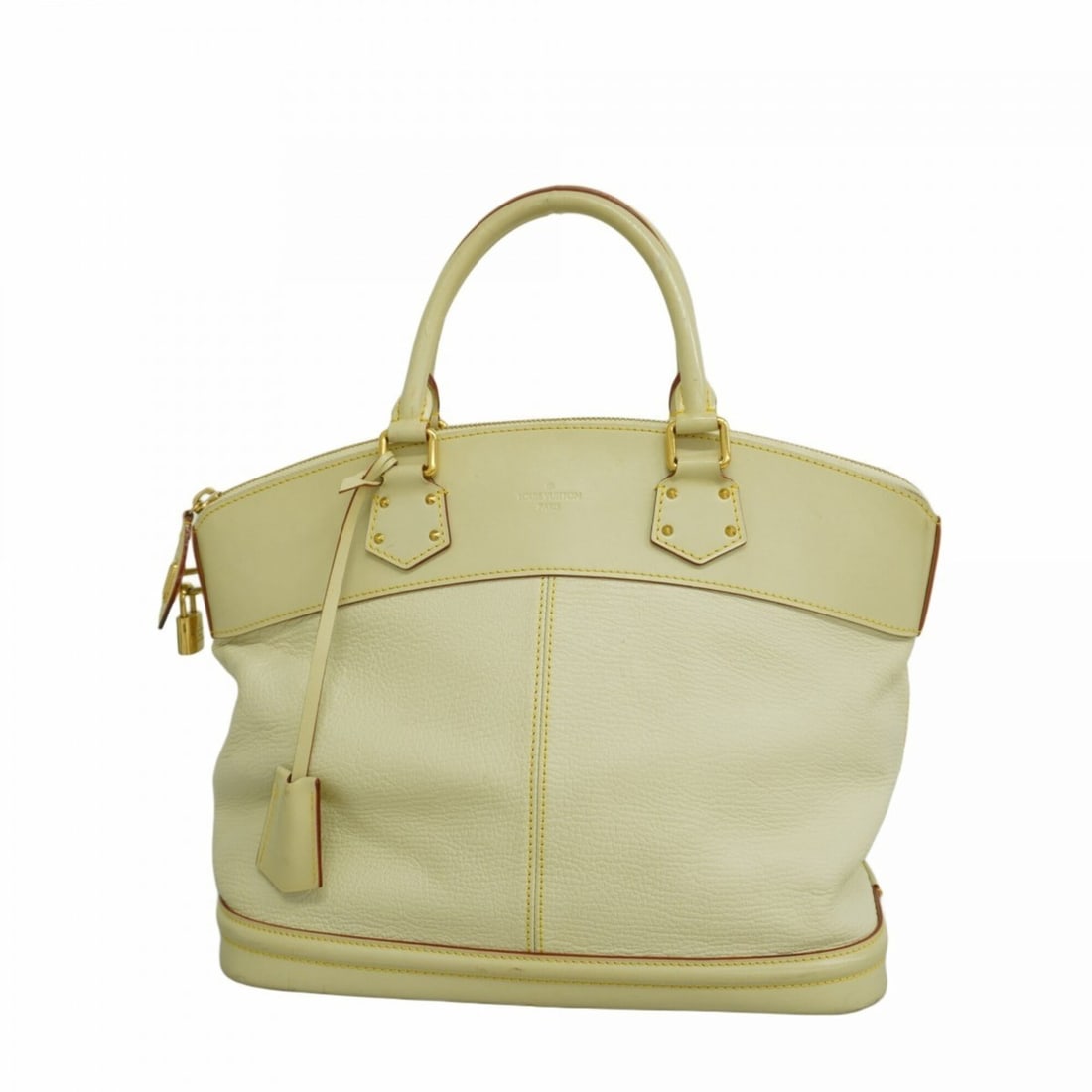 Louis Vuitton Suhali Lockit MM Handbag M91874 Blanc (Women's): --- Catalog ---Category: SizeSize (HxWxD): 29cm x 34cm x 18cm / 11.41'' x 13.38'' x 7.08''Category: DesignType: HandbagColor: BlancGender: WomenCategory: GeneralMPN: M91874Brand: Louis Vuitton--- Item