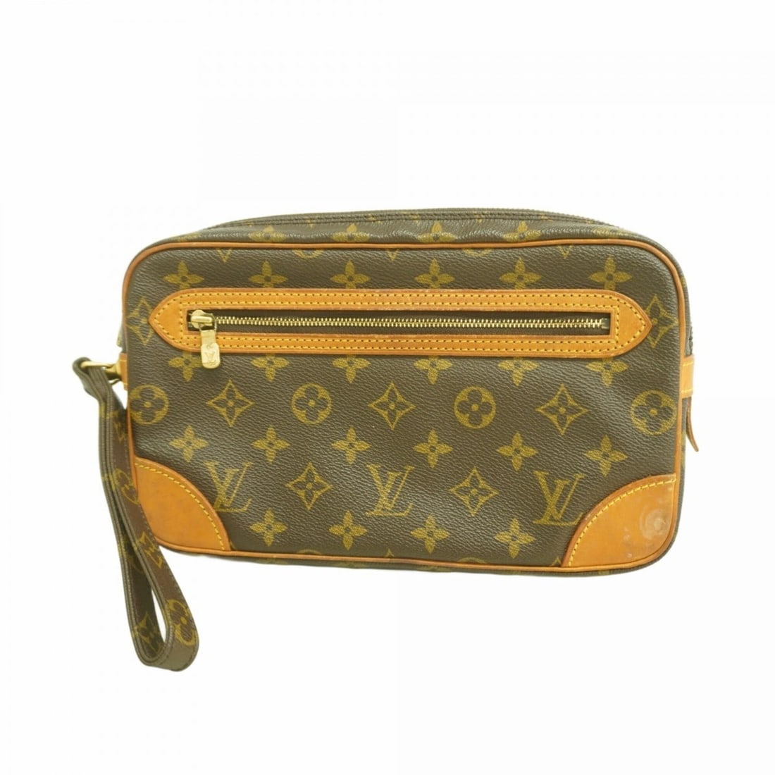 Louis Vuitton Monogram Marly Dragonne GM Clutch Bag M51825 Brown Women's: --- Catalog ---Category: SizeSize (HxWxD): 15cm x 26cm x 5cm / 5.9'' x 10.23'' x 1.96''Category: DesignType: Clutch bagColor: BrownGender: WomenCategory: GeneralMPN: M51825Brand: Louis Vuitton--- Item