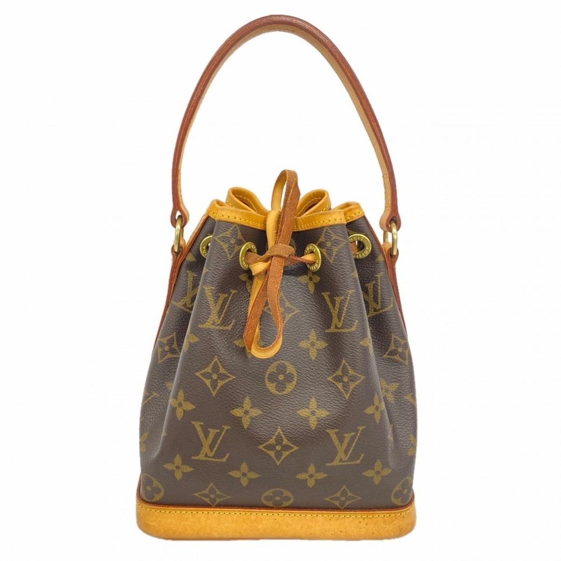 Louis Vuitton Monogram Mini Noe Handbag M42227 Brown Women's: --- Catalog ---Category: SizeSize (HxWxD): 21.5cm x 18cm x 13.5cm / 8.46'' x 7.08'' x 5.31''Category: DesignType: HandbagColor: BrownGender: WomenCategory: GeneralMPN: M42227Brand: Louis Vuitton--- It