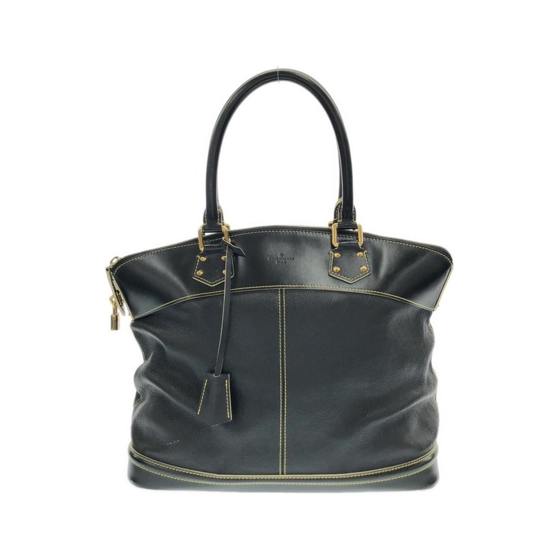 Louis Vuitton Suhali Lockit GM M91863 Handbag: --- Catalog ---Category: SizeWeight: 1.3kg / 2.85lb.Size (HxWxD): 31cm x 50cm x 20.5cm / 12.2'' x 19.68'' x 8.07''Handle Length: 53cm / 20.86''Category: DesignType: HandbagColor: BlackGender: WomenMat