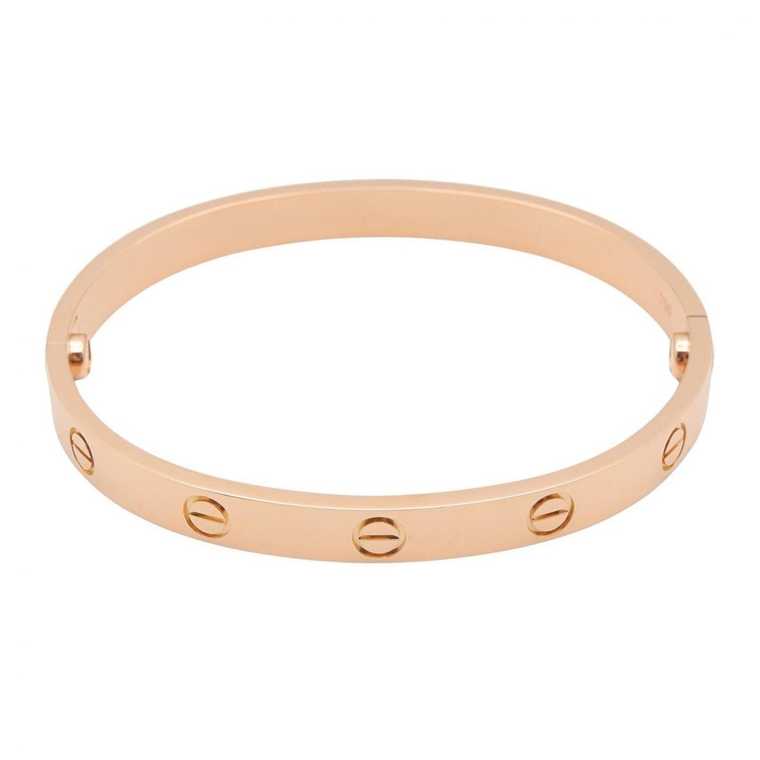 Cartier Love Bracelet, 18K Pink Gold (PG), Men's and Women's, Tone: --- Catalog ---Category: SizeLength: 16cm / 6.29''Category: DesignType: BangleColor: Pink goldGender: Men,WomenMaterial: Pink gold (18K)Category: GeneralBrand: Cartier--- Item List ---Section: Conditi