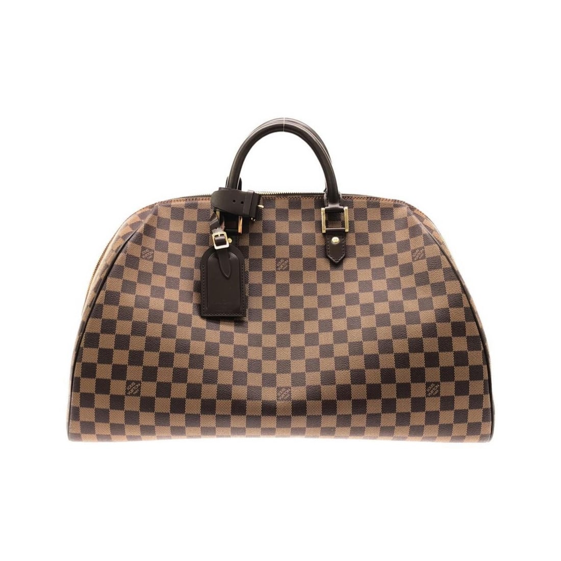 Louis Vuitton Damier Rivera GM N41432 Boston Bag: --- Catalog ---Category: SizeSize (HxWxD): 30cm x 48.5cm x 31.5cm / 11.81'' x 19.09'' x 12.4''Category: DesignType: Boston bagColor: BrownGender: Men,WomenMaterial: Coated canvas Category: GeneralMPN: