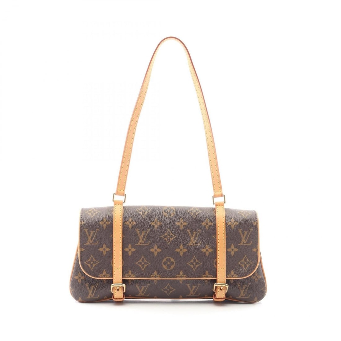 Louis Vuitton Marelle Shoulder Bag/Handbag, Coated Canvas and Leather, Monogram Pattern, Women's,: --- Catalog ---Category: SizeSize (HxWxD): 15cm x 31cm / 5.9'' x 12.2''Category: DesignType: Handbag, Shoulder bagColor: BrownGender: WomenMaterial: Coated canvas , PVC , Monogram , Leather Category: 