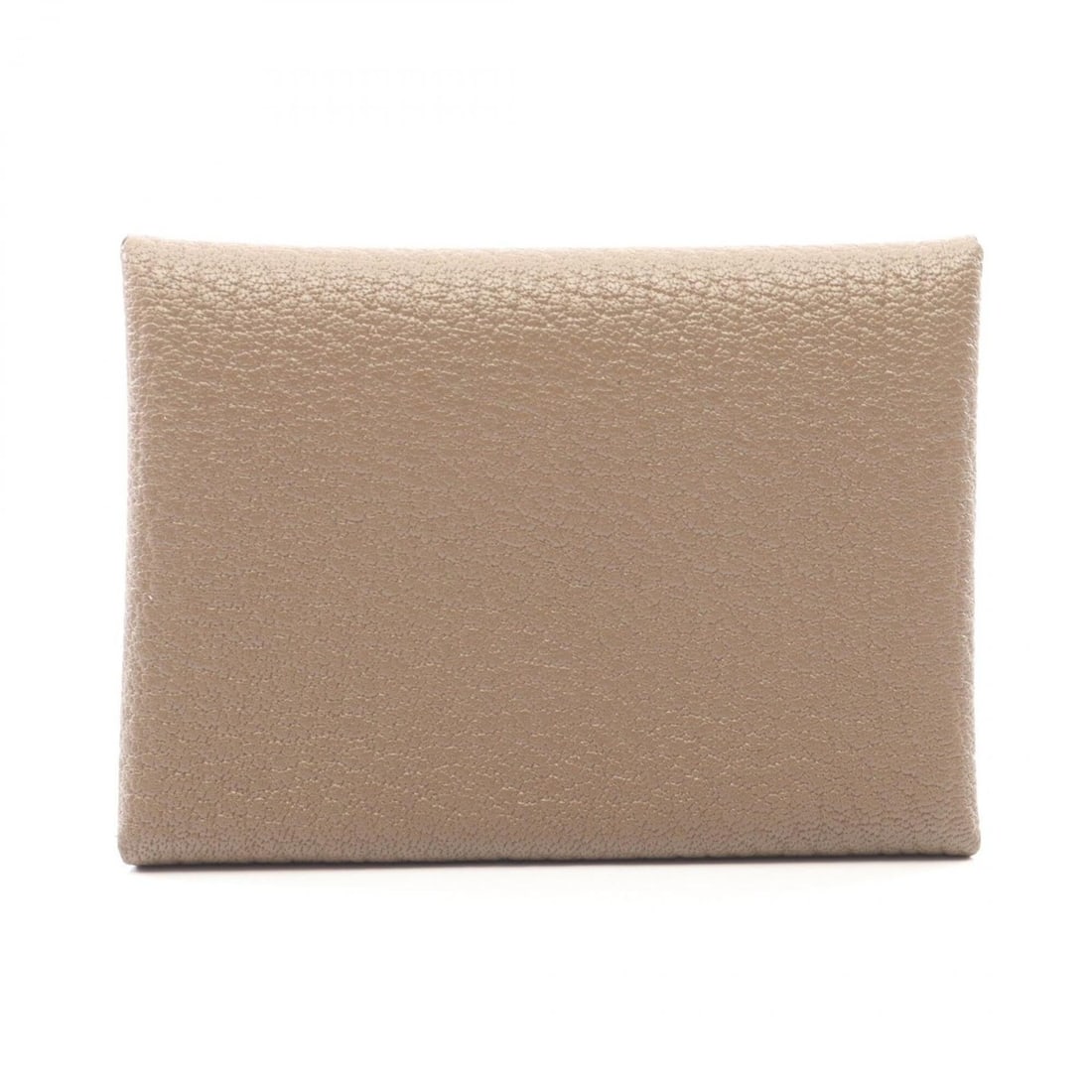 Hermes Calvi Duo Wallet/Coin Purse, Leather, Chevre Women's, Beige: --- Catalog ---Category: SizeSize (HxWxD): 7cm x 10cm x 2cm / 2.75'' x 3.93'' x 0.78''Category: DesignType: Coin purse/coin caseColor: Beige, Etoupe grayGender: WomenMaterial: Chevre leather , Leather