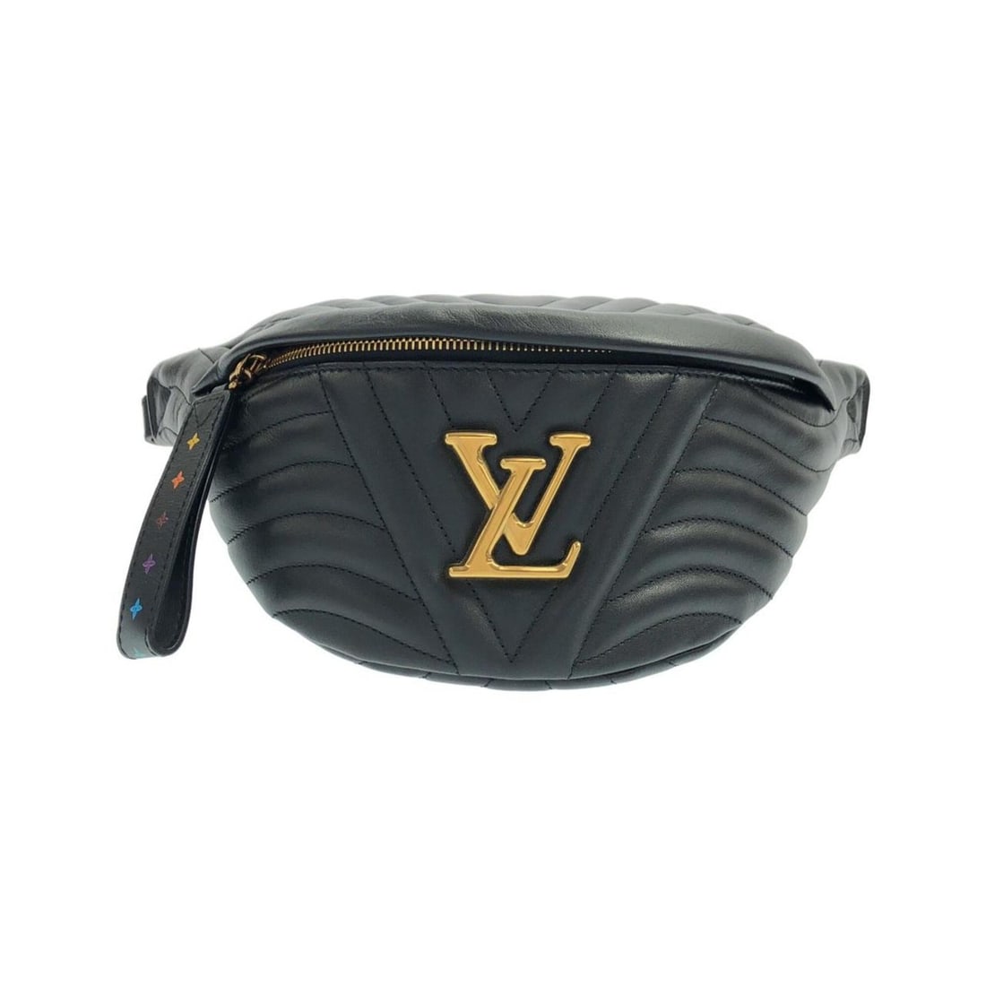 Louis Vuitton New Wave Bumbag M53750 Shoulder Bag: --- Catalog ---Category: SizeSize (HxWxD): 16cm x 30.5cm x 11.5cm / 6.29'' x 12'' x 4.52''Category: DesignType: Shoulder bagColor: BlackGender: WomenMaterial: Leather Category: GeneralMPN: M53750Brand