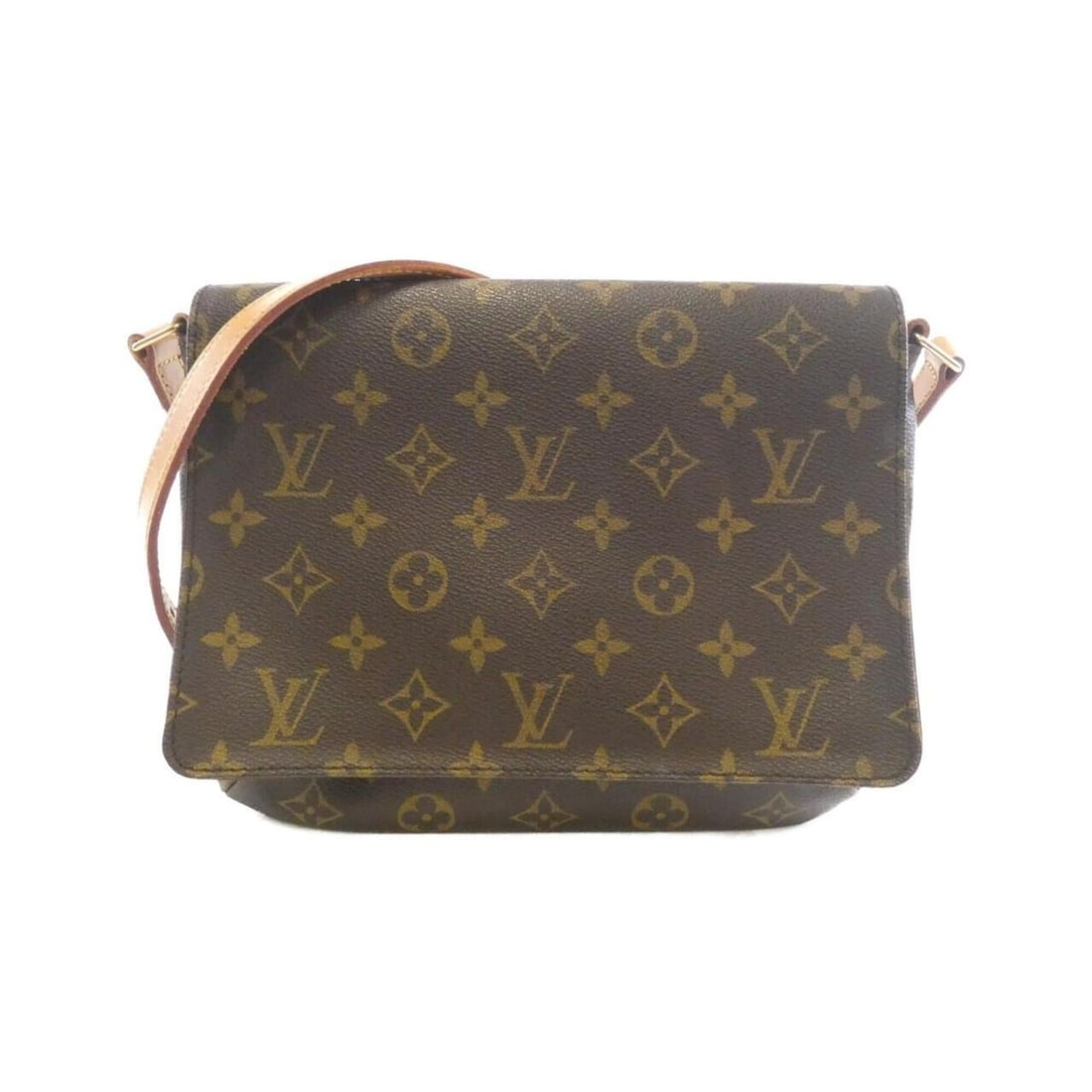Louis Vuitton Monogram Musette Tango M51257 Shoulder Bag: --- Catalog ---Category: SizeSize (HxWxD): 19cm x 24cm x 5cm / 7.48'' x 9.44'' x 1.96''Category: DesignType: Shoulder bagColor: BrownGender: WomenMaterial: Coated canvas Category: GeneralMPN: M51257Br