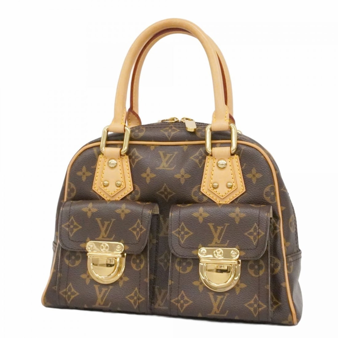 Louis Vuitton handbag, Monogram Manhattan PM, M40026, brown, women's, P2544547: --- Catalog ---Category: SizeSize (HxWxD): 20cm x 29cm x 12cm / 7.87'' x 11.41'' x 4.72''Category: DesignType: HandbagColor: BrownGender: WomenCategory: GeneralMPN: M40026Brand: Louis Vuitton--- Item 