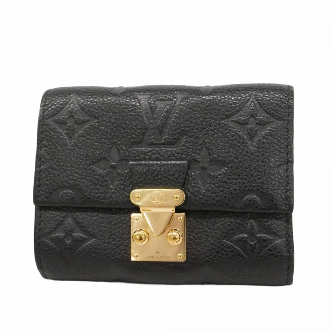 Louis Vuitton Tri-fold Wallet Monogram Empreinte Portefeuille Métis Compact M80880 Noir Women's: --- Catalog ---Category: SizeSize (HxWxD): 9cm x 11.5cm x 3.5cm / 3.54'' x 4.52'' x 1.37''Category: DesignType: Wallet (tri-fold)Color: NoirGender: WomenCategory: GeneralMPN: M80880Brand: Louis Vuitto