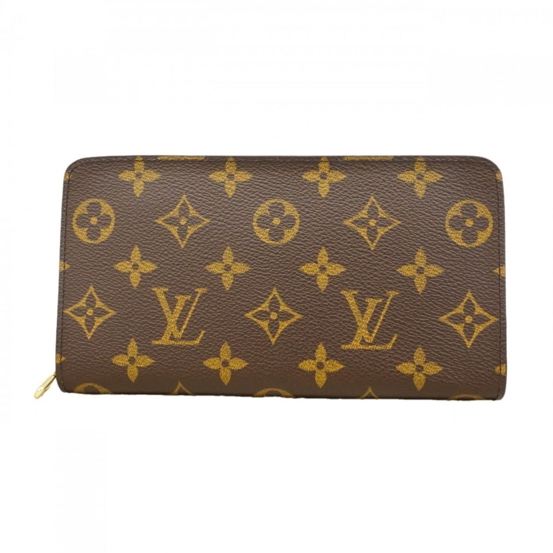 Louis Vuitton Monogram Portemonnaie Zip Long Wallet M61727 Brown Women's P2797949 (1 of 14)