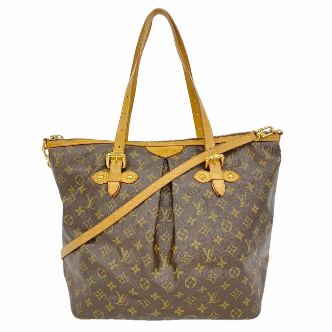 Louis Vuitton Monogram Palermo GM Handbag M40146 Brown 2-way bag for women P2776225: --- Catalog ---Category: SizeSize (HxWxD): 34cm x 34.5cm x 18.5cm / 13.38'' x 13.58'' x 7.28''Category: DesignType: HandbagColor: BrownGender: WomenCategory: GeneralMPN: M40146Brand: Louis Vuitton--- 