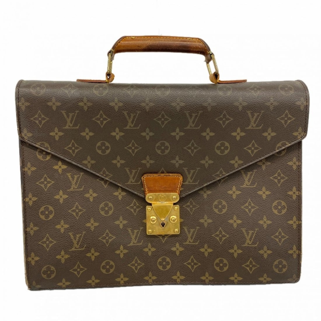 Louis Vuitton Monogram Serviette Conseiller Bag M53331 Brown Men's: --- Catalog ---Category: SizeSize (HxWxD): 25.5cm x 37cm x 10cm / 10.03'' x 14.56'' x 3.93''Category: DesignType: BriefcaseColor: BrownGender: MenCategory: GeneralMPN: M53331Brand: Louis Vuitton--- It