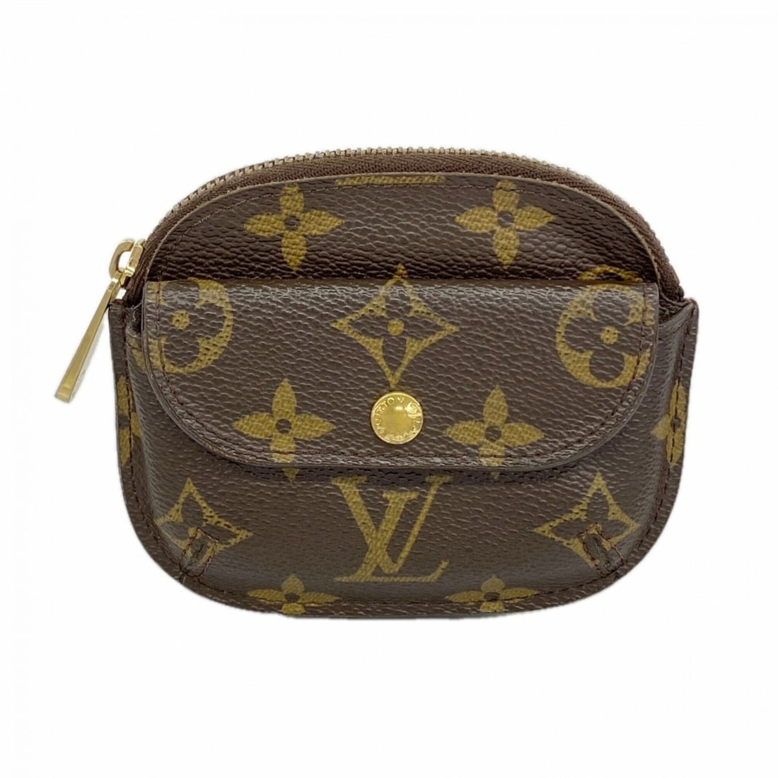 Louis Vuitton Monogram Portemonnaie Chilling Wallet/Coin Case M60025 Brown Women's (1 of 10)