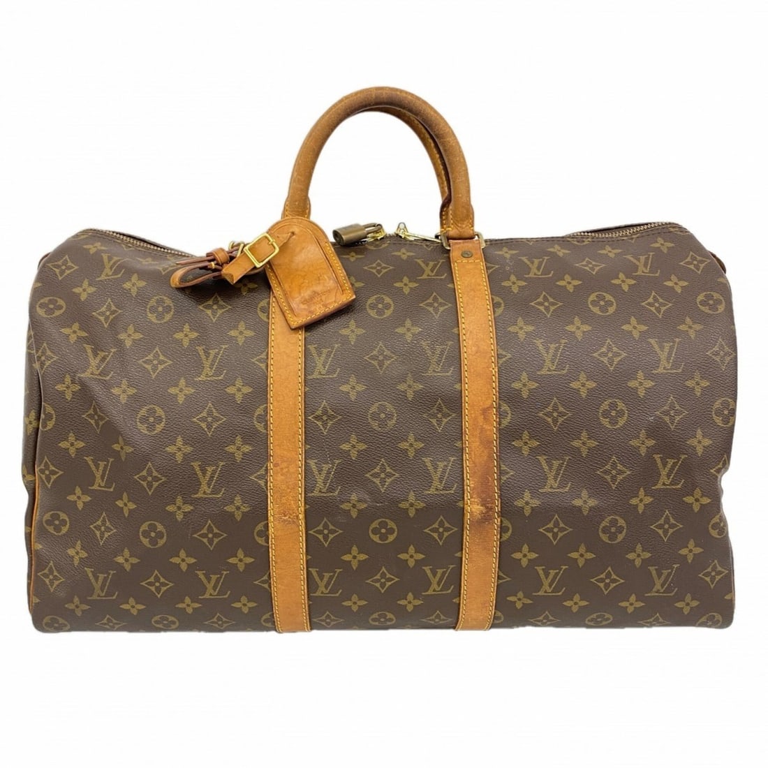Louis Vuitton Bags - Boston Monogram Keepall 50 M41426 Brown Men's & Women's: --- Catalog ---Category: SizeSize (HxWxD): 28.5cm x 50cm x 22cm / 11.22'' x 19.68'' x 8.66''Category: DesignType: Boston bagColor: BrownGender: Men,WomenCategory: GeneralMPN: M41426Brand: Louis Vuitto