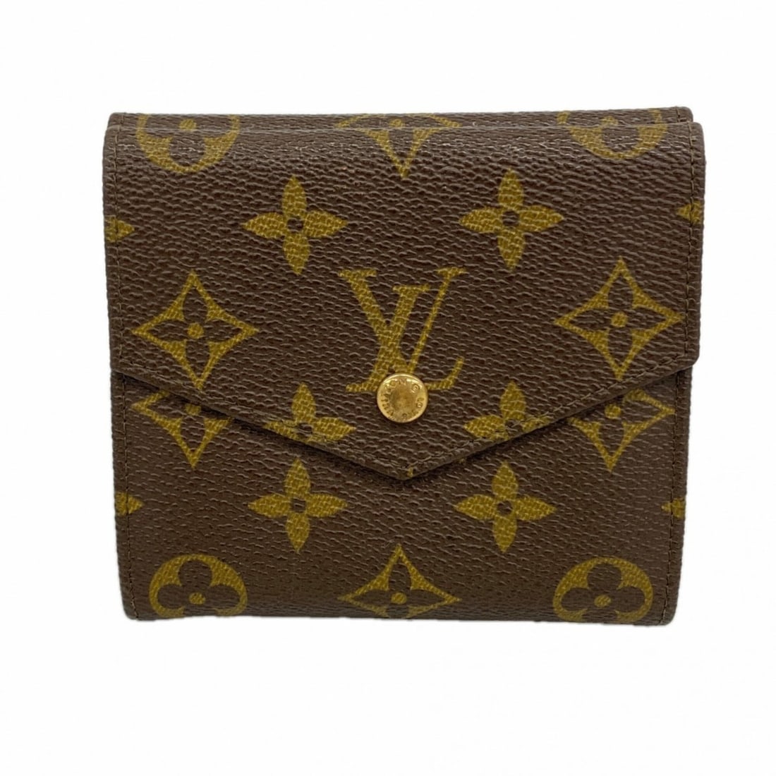 Louis Vuitton Tri-fold Wallet Monogram Portemonnaie Billet Carte Credit M61660 Brown Women's: --- Catalog ---Category: SizeSize (HxWxD): 10cm x 11cm x 2cm / 3.93'' x 4.33'' x 0.78''Category: DesignType: Wallet (tri-fold)Color: BrownGender: WomenCategory: GeneralMPN: M61660Brand: Louis Vuitton-