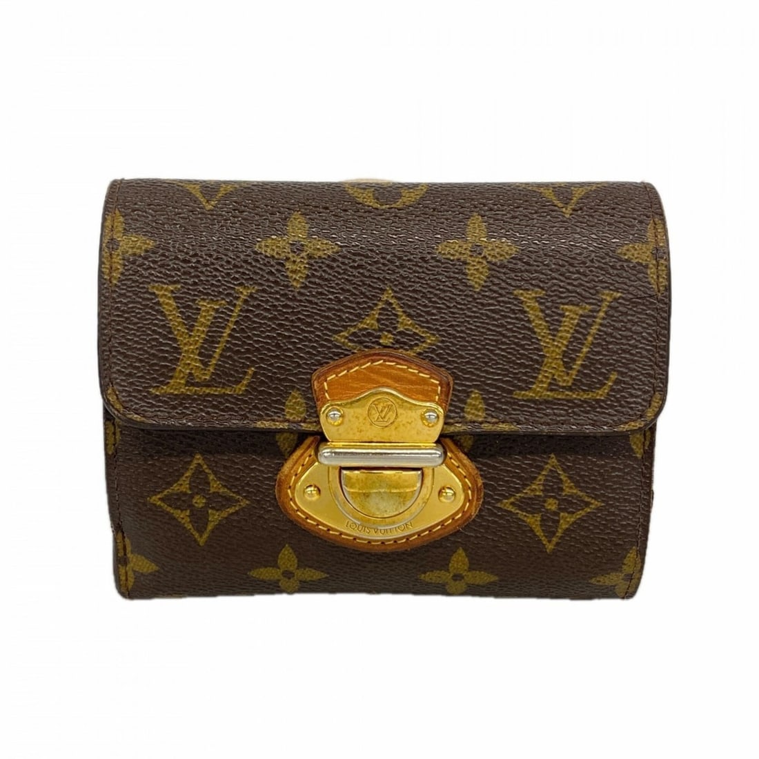 Louis Vuitton Tri-fold Wallet Monogram Portefeuille Joy M60211 Brown Women's: --- Catalog ---Category: SizeSize (HxWxD): 9.5cm x 12.5cm x 4cm / 3.74'' x 4.92'' x 1.57''Category: DesignType: Wallet (tri-fold)Color: BrownGender: WomenCategory: GeneralMPN: M60211Brand: Louis Vuitt