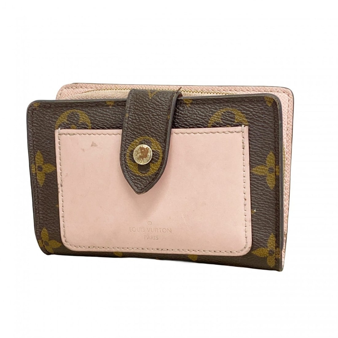 Louis Vuitton Monogram Portefeuille Juliette Wallet M80973 Brown Rose Ballerine Women's: --- Catalog ---Category: SizeSize (HxWxD): 9cm x 12.5cm x 2cm / 3.54'' x 4.92'' x 0.78''Category: DesignType: Wallet (bi-fold)Color: Brown, Rose ballerineGender: WomenCategory: GeneralMPN: M80973Brand