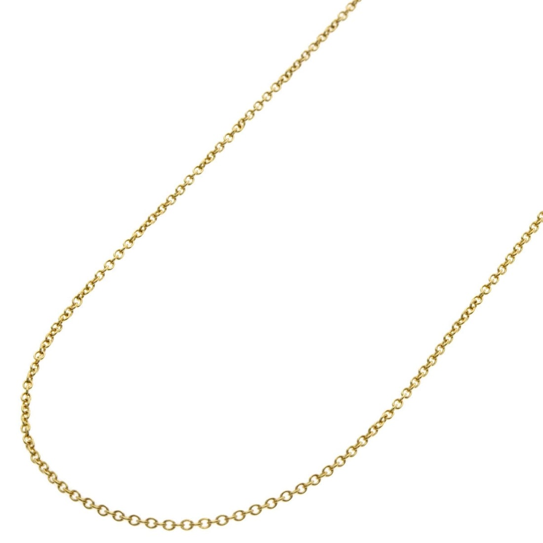 Tiffany & Co. 39cm Chain Necklace, 18K Yellow Gold, Women's.: --- Catalog ---Category: SizeWidth: 1mm / 0.04''Weight: 1.5g / 0.05oz.Neck Circumference: 39 cm / 15.35''Category: DesignGender: WomenMaterial: Yellow gold (18K)Necklace Type: NecklaceCategory: Genera
