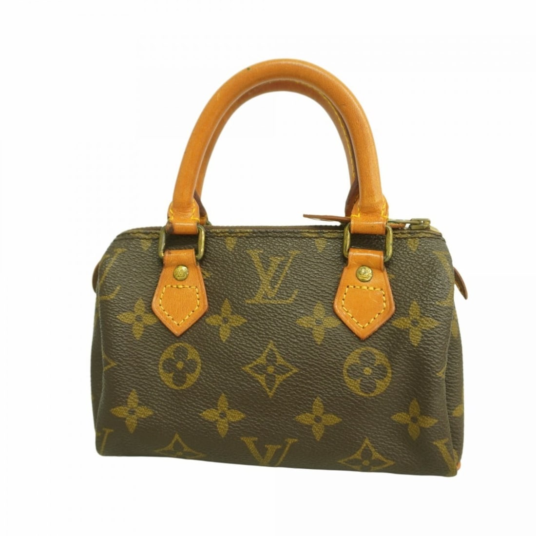 Louis Vuitton Monogram Mini Speedy Handbag M41534 Brown Women's: --- Catalog ---Category: SizeSize (HxWxD): 9cm x 16cm x 7cm / 3.54'' x 6.29'' x 2.75''Category: DesignType: HandbagColor: BrownGender: WomenCategory: GeneralMPN: M41534Brand: Louis Vuitton--- Item Lis