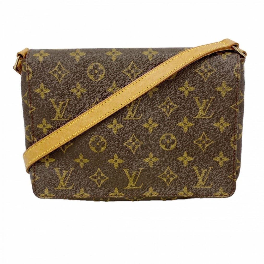 Louis Vuitton Monogram Musette Tango Short Strap Shoulder Bag M51257 Brown Women's: --- Catalog ---Category: SizeSize (HxWxD): 20cm x 25cm x 5cm / 7.87'' x 9.84'' x 1.96''Category: DesignType: Shoulder bagColor: BrownGender: WomenCategory: GeneralMPN: M51257Brand: Louis Vuitton--- It