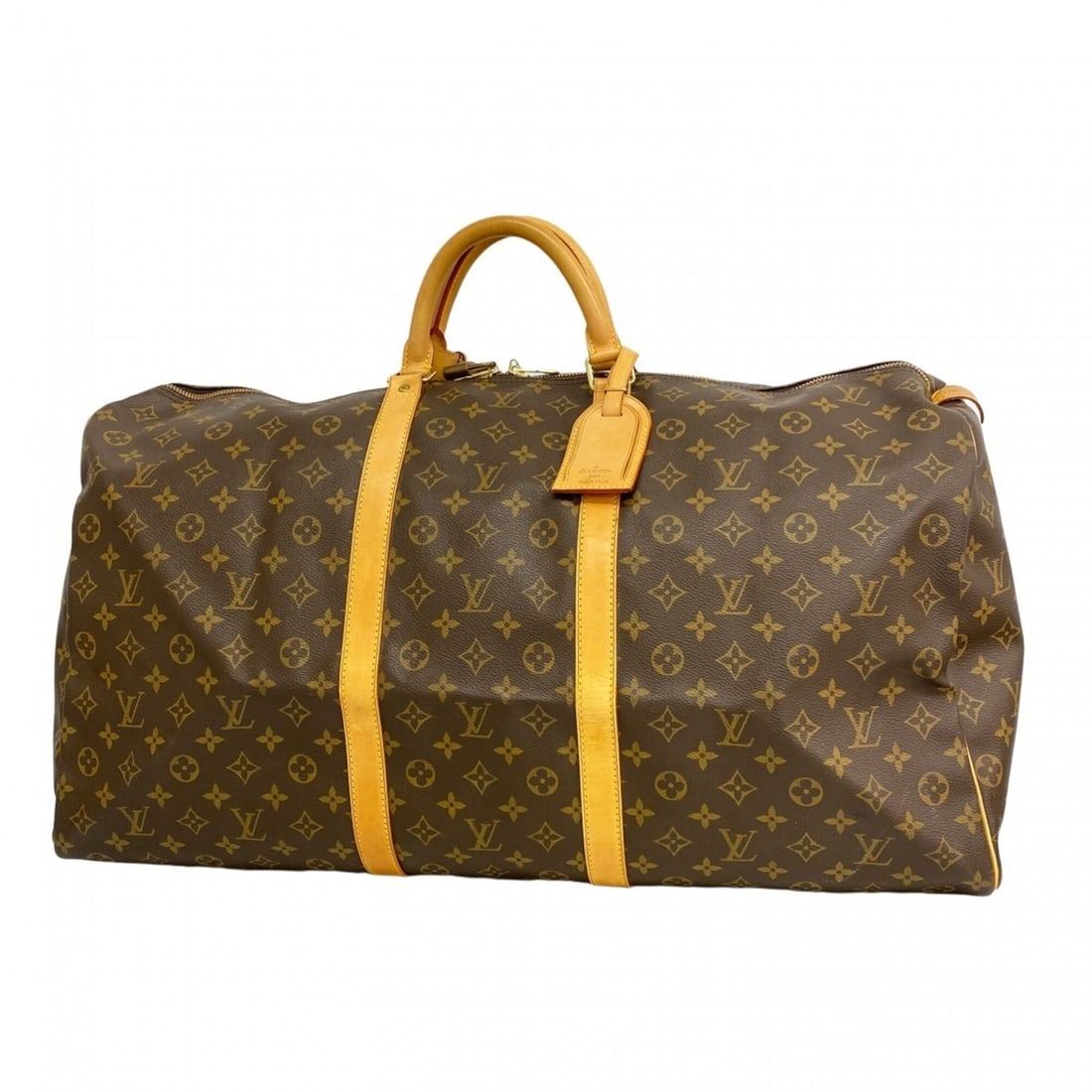 Louis Vuitton Bags - Boston Monogram Keepall 60 M41422 Brown Men's & Women's: --- Catalog ---Category: SizeSize (HxWxD): 33cm x 60cm x 27cm / 12.99'' x 23.62'' x 10.62''Category: DesignType: Boston bagColor: BrownGender: Men,WomenCategory: GeneralMPN: M41422Brand: Louis Vuitton