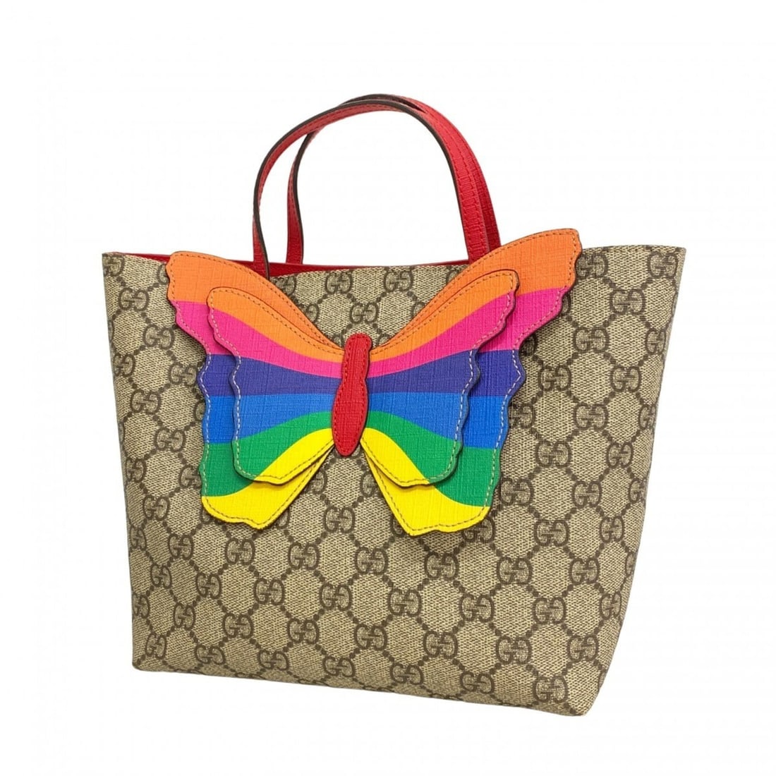 Gucci GG Supreme handbag, 550768, brown, women's.: --- Catalog ---Category: SizeSize (HxWxD): 20cm x 20.5cm x 10cm / 7.87'' x 8.07'' x 3.93''Category: DesignType: HandbagColor: BrownGender: WomenMaterial: PVC Hardware Color: SilverCategory: GeneralMPN