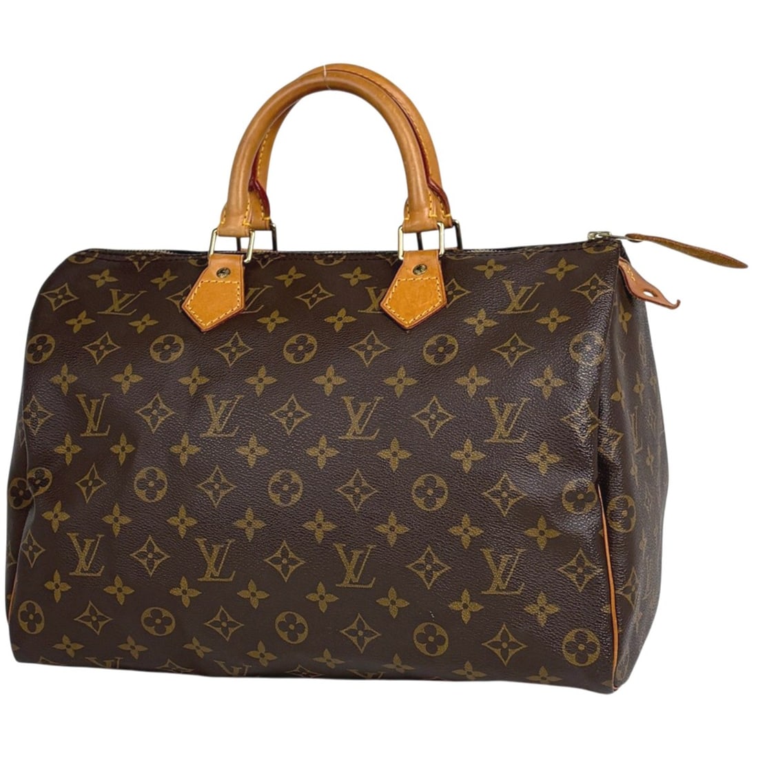 Louis Vuitton Speedy 35 Boston Bag Handbag Monogram Brown M41524 Women's: --- Catalog ---Category: SizeSize (HxWxD): 23cm x 35cm x 18cm / 9.05'' x 13.77'' x 7.08''Category: DesignType: Boston bag, HandbagColor: BrownGender: WomenMaterial: Monogram Category: GeneralLine: Mon