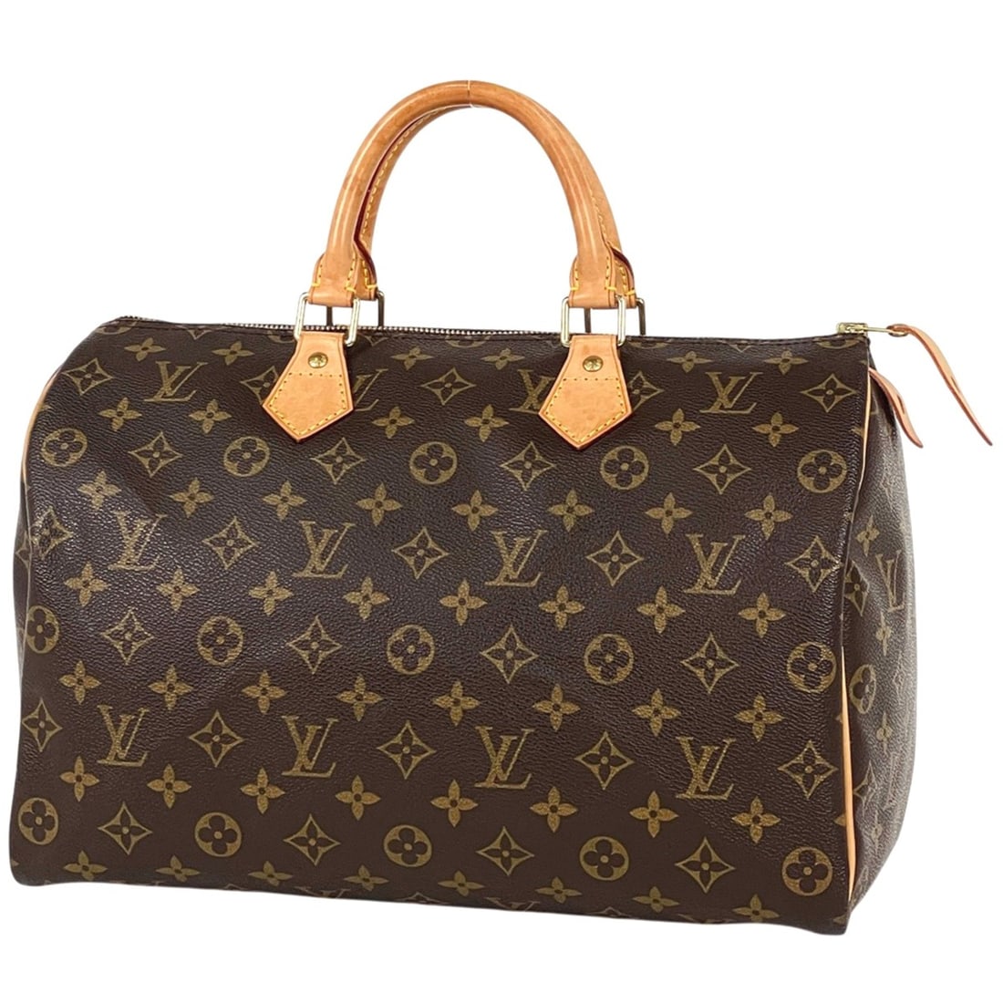 Louis Vuitton Speedy 35 Boston Bag Handbag Monogram Brown M41524 Women's: --- Catalog ---Category: SizeSize (HxWxD): 23cm x 35cm x 19cm / 9.05'' x 13.77'' x 7.48''Category: DesignType: Boston bag, HandbagColor: BrownGender: WomenMaterial: Monogram Category: GeneralLine: Mon