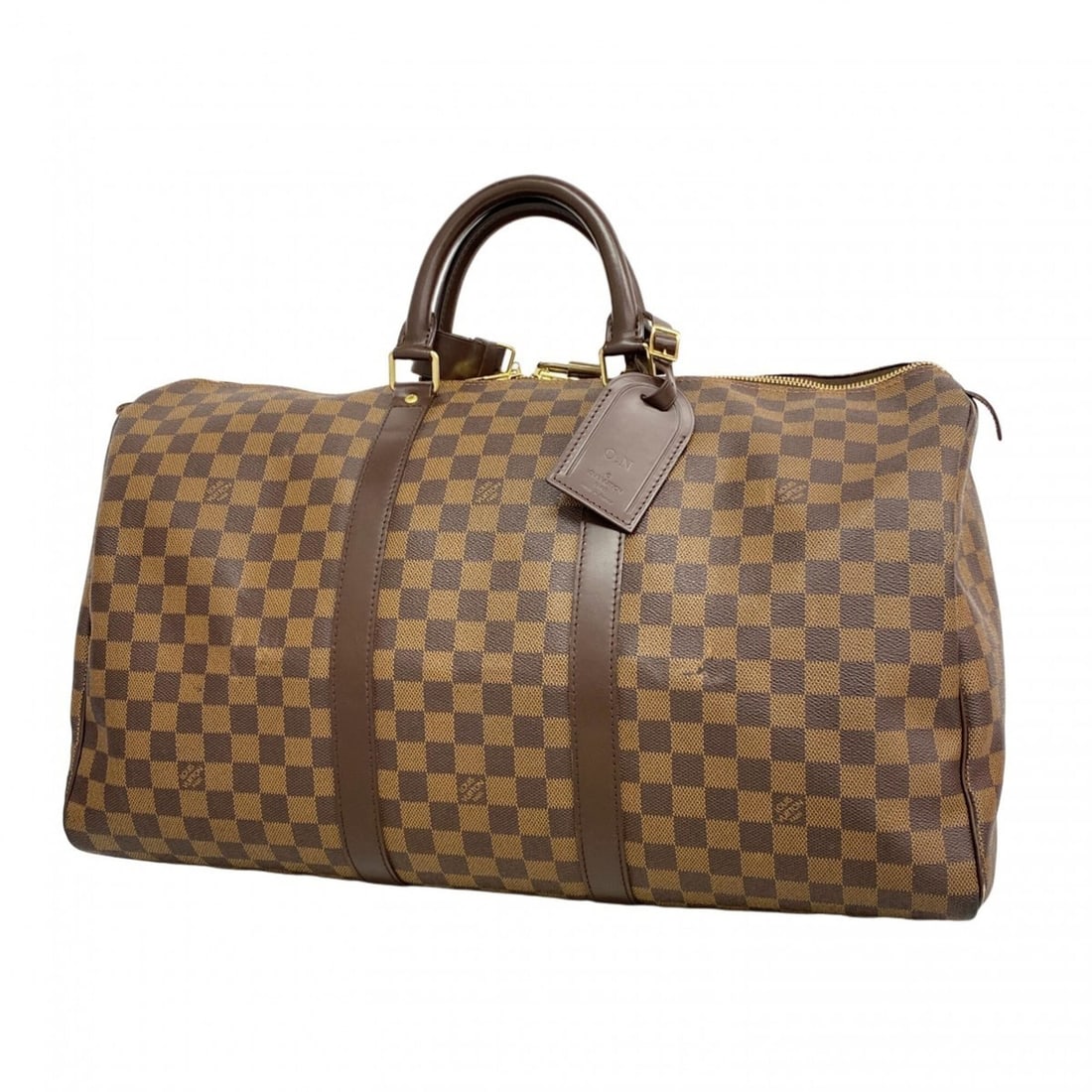 Louis Vuitton Bags - Boston Damier Keepall 50 N41427 Ebene Men's & Women's: --- Catalog ---Category: SizeSize (HxWxD): 28cm x 51.5cm x 22.5cm / 11.02'' x 20.27'' x 8.85''Category: DesignType: Boston bagColor: EbeneGender: Men,WomenCategory: GeneralMPN: N41427Brand: Louis Vuit