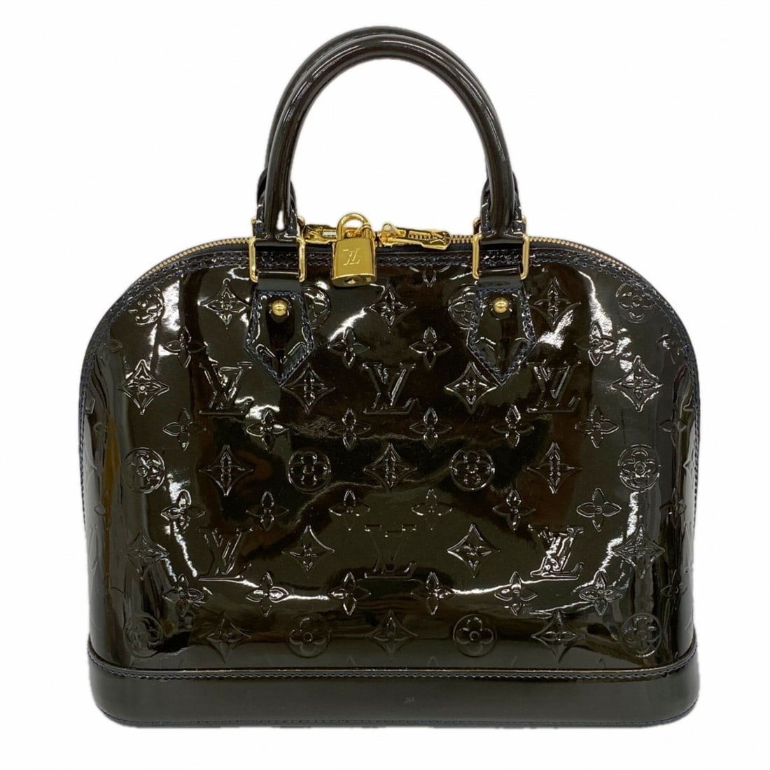 Louis Vuitton Alma PM Vernis handbag, M91443, Blue Infini, for women.: --- Catalog ---Category: SizeSize (HxWxD): 23.5cm x 31cm x 15cm / 9.25'' x 12.2'' x 5.9''Category: DesignType: HandbagColor: Blue infiniGender: WomenCategory: GeneralMPN: M91443Brand: Louis Vuitton---