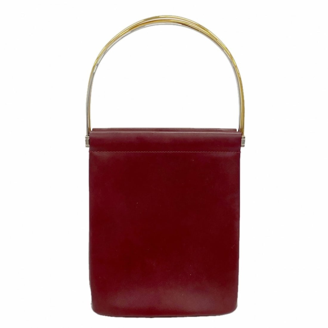 Cartier Trinity Leather Handbag, Bordeaux Gold, Women's: --- Catalog ---Category: SizeSize (HxWxD): 20cm x 16cm x 7cm / 7.87'' x 6.29'' x 2.75''Category: DesignType: HandbagColor: BordeauxGender: WomenMaterial: Leather Hardware Color: Gold, SilverCategory: 