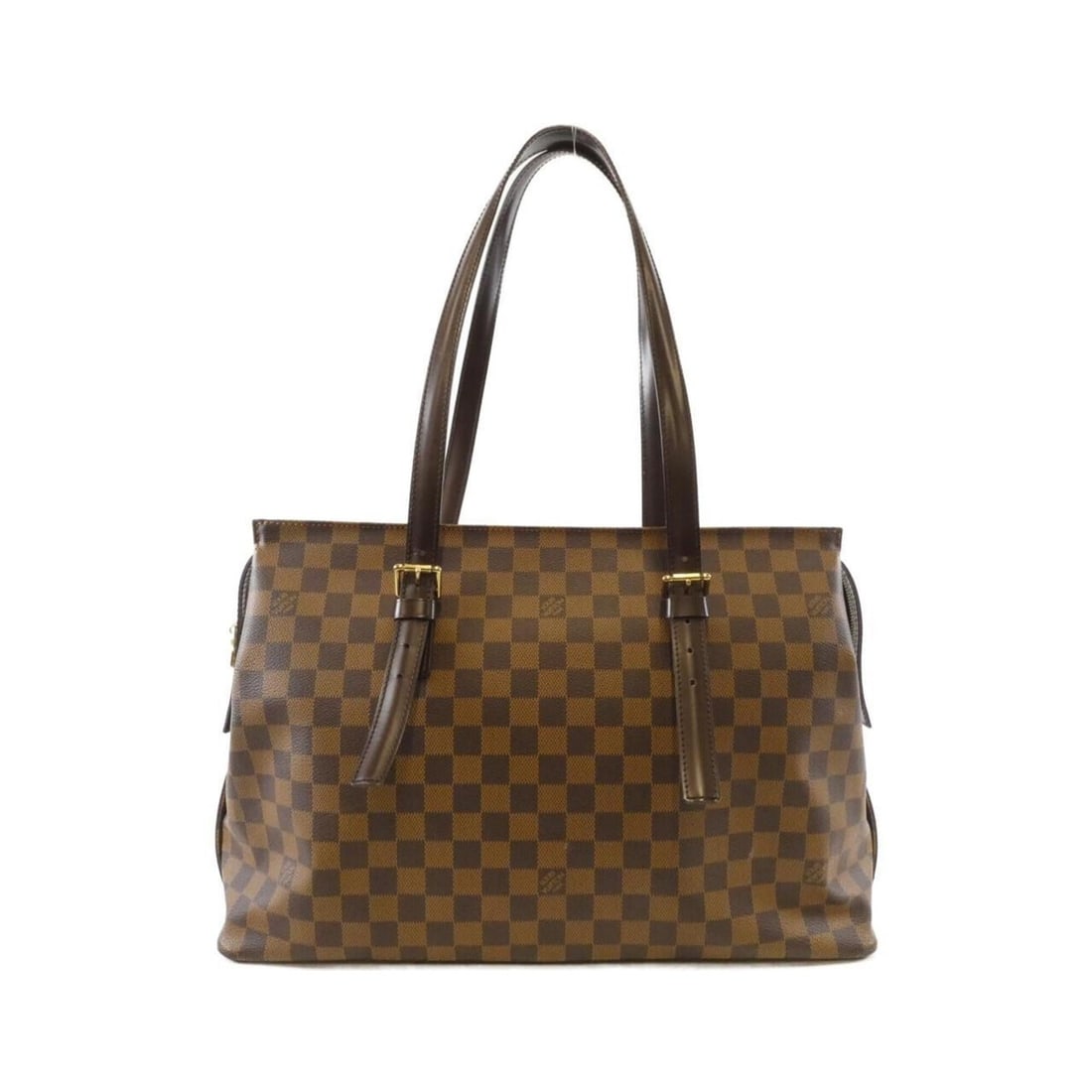 Louis Vuitton Damier Chelsea N51119 Shoulder Bag: --- Catalog ---Category: SizeSize (HxWxD): 28cm x 42cm x 14cm / 11.02'' x 16.53'' x 5.51''Category: DesignType: Shoulder bagColor: Damier Canvas, EbeneGender: WomenMaterial: Coated canvas Category: Ge
