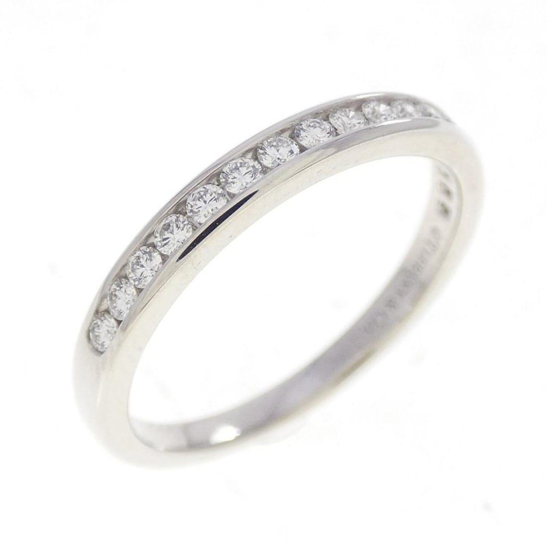 Tiffany Half Circle Channel Setting Ring (1 of 5)