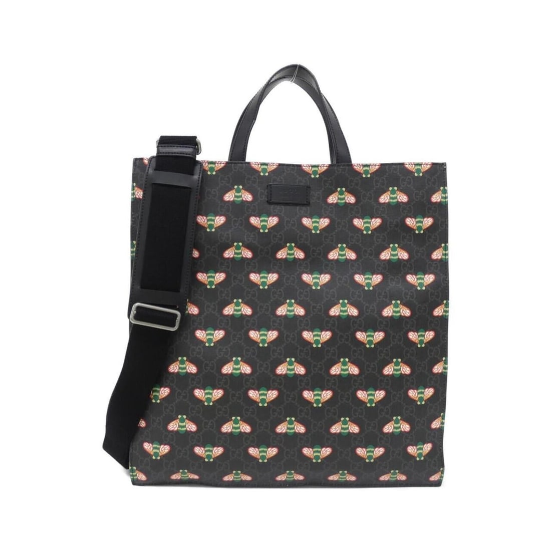 Gucci 681298 UIEBN handbag: --- Catalog ---Category: SizeSize (HxWxD): 38cm x 36cm x 8cm / 14.96'' x 14.17'' x 3.14''Category: DesignType: HandbagColor: BlackGender: Women,MenMaterial: GG Supreme , Canvas Category: GeneralMPN: 6