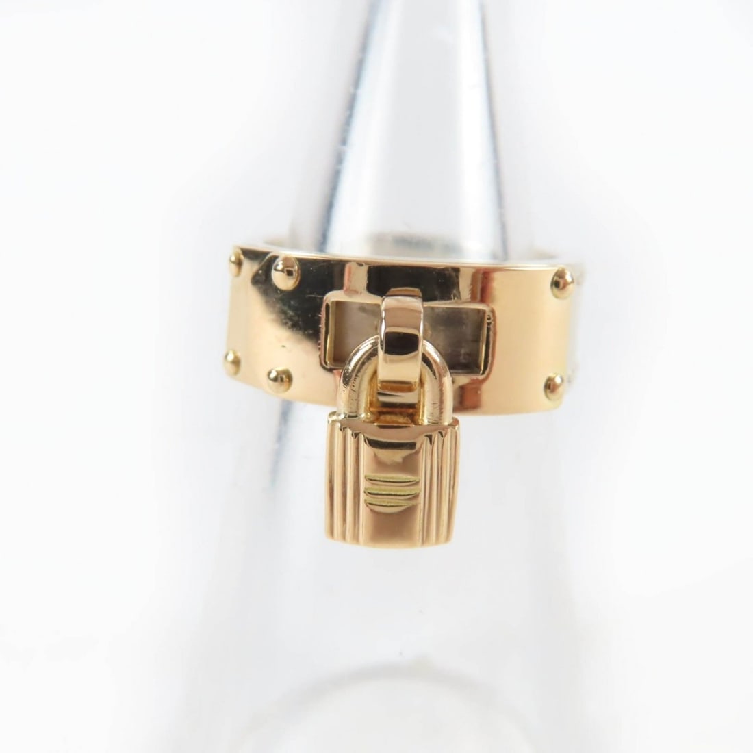 HERMES Vintage 925 18K Kelly Ring, Silver and Gold, Size 51, with Case, Made in France, Weight 9.4g,: --- Catalog ---Category: SizeJP Size: 11US Size: 6Category: DesignType: Band ringColor: Gold, SilverGender: WomenMaterial: Silver 925Category: GeneralBrand: HermesCountry of Origin: France--- Item Lis