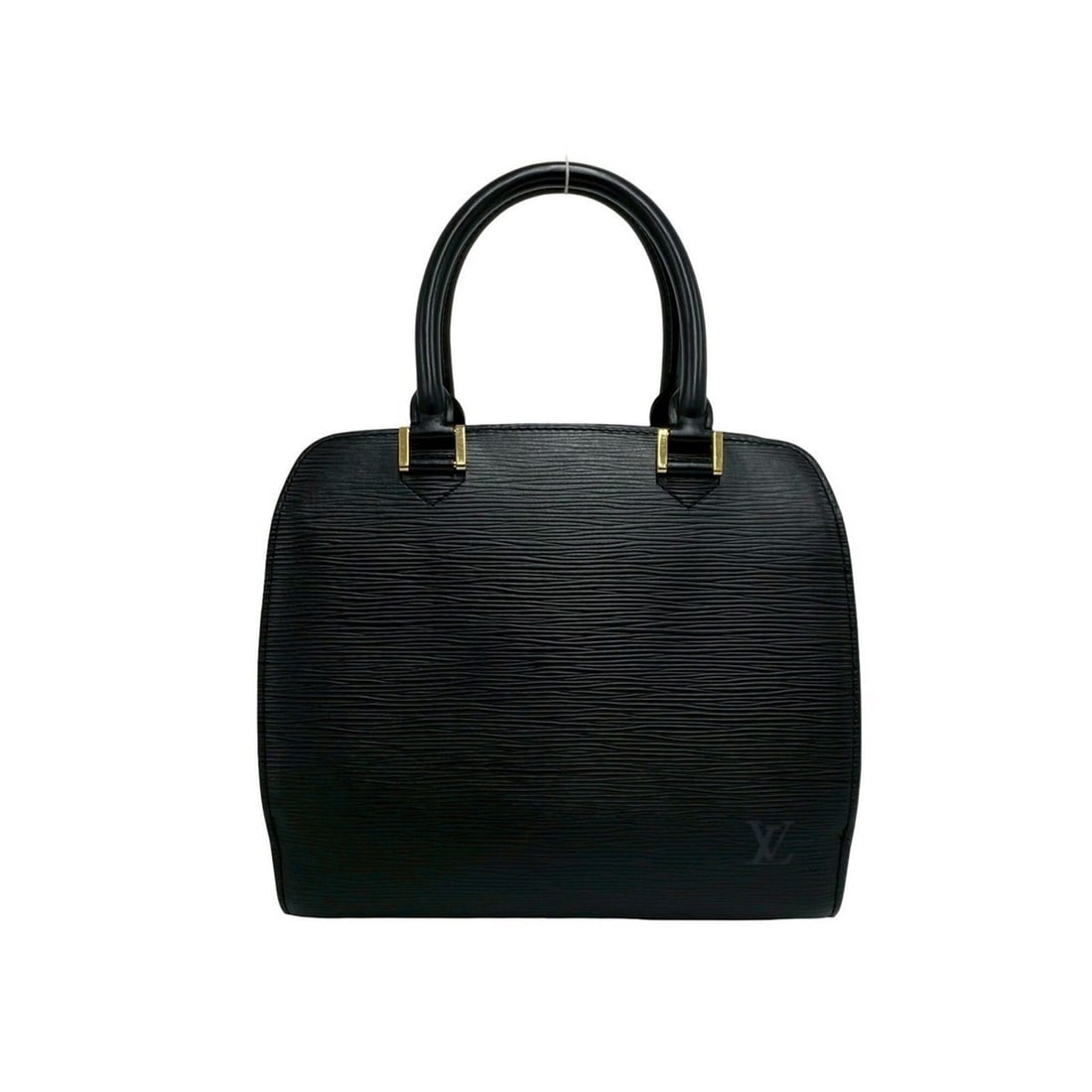 LOUIS VUITTON Vintage Pont Neuf Epi Leather Handbag Boston Bag Noir 18270: --- Catalog ---Category: SizeSize (HxWxD): 21.5cm x 24.5cm x 9.5cm / 8.46'' x 9.64'' x 3.74''Category: DesignType: Boston bag, HandbagColor: BlackGender: WomenMaterial: Leather Category: GeneralBrand: