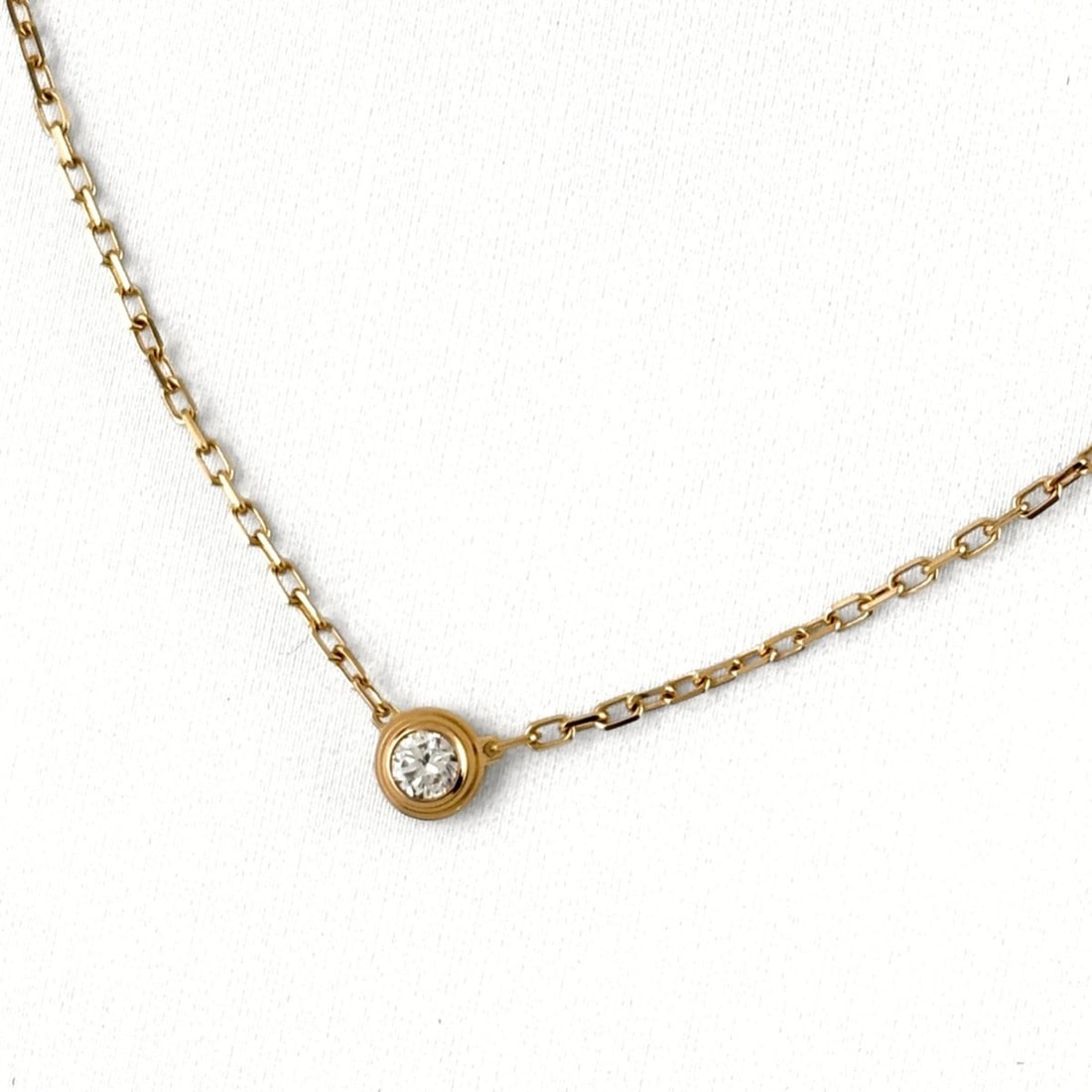 Cartier d'Amour SM Necklace, Pink Gold (PG), Diamond Pendant 750 Diamond, Women's.: --- Catalog ---Category: SizePendant Size: 4.4mm x 4.4mm / 0.17'' x 0.17''Neck Circumference: 40 cm / 15.74''Category: DesignGender: WomenMaterial: Pink gold (18K)Pendant Type: PendantNecklace Type: N
